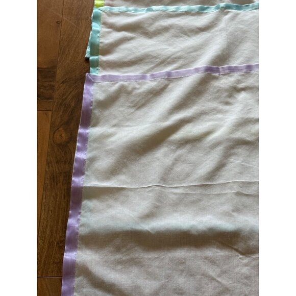 Crate & Barrel Pastel Dinner Napkins 21" x21" NWOT Set of 8 - Picture 3 of 13